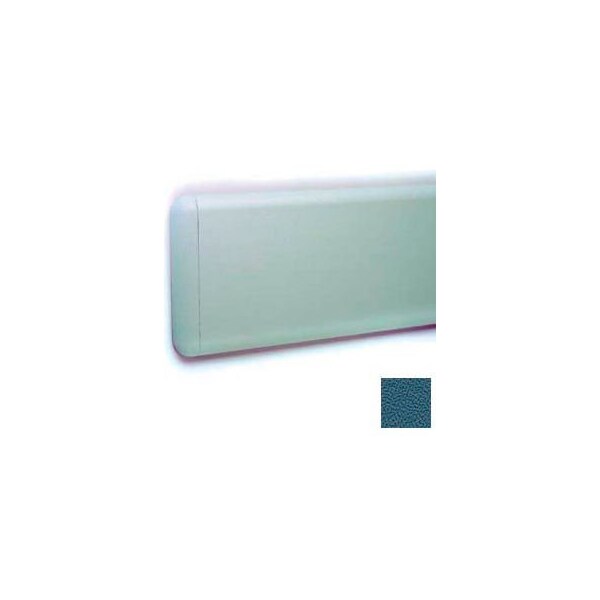Pawling Wall Guard W/Rounded Top & Bottom Edges, Aluminum Retainer, 7-3/4"H x 12'L, Alexis Blue WG-8-12-583 - main